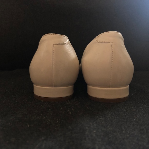 Varda off-white leather flats, handmade in Italy size 37.5 - Picture 3 of 4